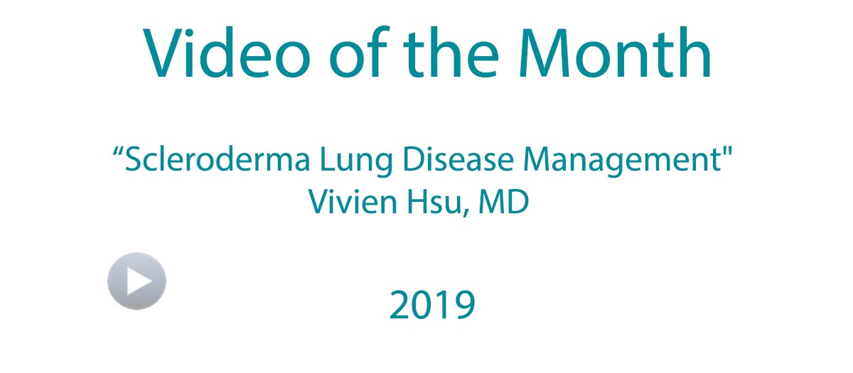 Scleroderma Video of the Month